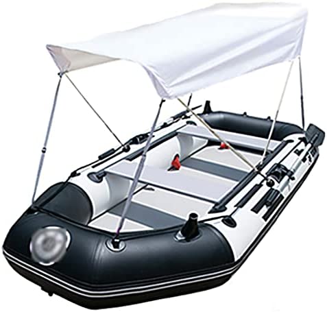 Priority Culture Kayak Hinchable Apto para 5-6 Personas con Bomba De Pie Canoa Hinchable Apto para Pescar Y Jugar En La Costa. Puede Soportar 277 Kg (Color : Blue+White, Size : 300 * 136cm)