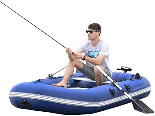 Hammer Barco Inflable, la Canoa del kajak del Barco de Pesca Inflable de Viajes Kayak con la válvula Doble for Adultos Pesca