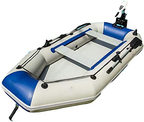 B/H Bote Inflable de Pesca Engrosado,Kayak con Red de pellizco, Bote Inflable de 5 Personas de Espesor,lancha motora Kayak