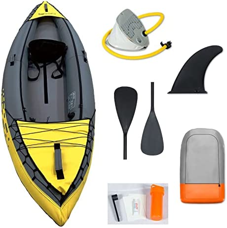 SUPremacy Carga máxima anticorrosiva inflable del kayak 110kg de la persona de los 300cm 1 del explorador