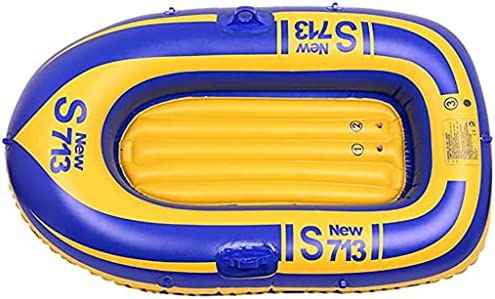 Spacmirrors Kayak, Juego de Botes inflables, Kayak Inflable Seguro para Dos Personas para Adultos y niños, aplicar al mar, Lago en Verano