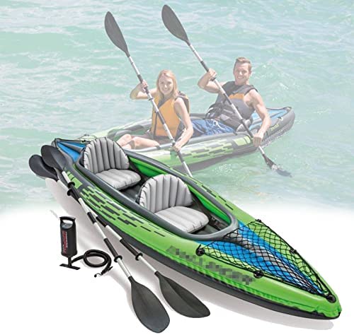 Kayak, Juego De Bote Inflable Para 2 Personas, Bote De Rafting Con