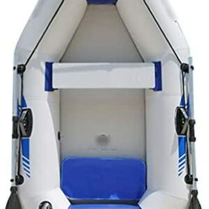 Priority Culture Kayac con Bomba De Pie Kayak Hinchable Apto para Pescar Y Jugar En La Costa. Kayak De Mar Apto para 2-3 Personas Puede Soportar 277 Kg (Color : Blue+Gray, Size : 200 * 128cm)