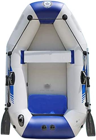 Priority Culture Kayac con Bomba De Pie Kayak Hinchable Apto para Pescar Y Jugar En La Costa. Kayak De Mar Apto para 2-3 Personas Puede Soportar 277 Kg (Color : Blue+Gray, Size : 200 * 128cm)